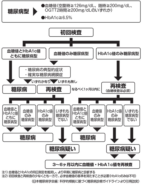 ダイアベティス(糖尿病)の診断